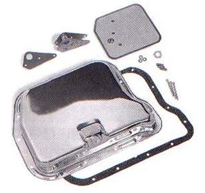 727 Deep Transmission Chrome Pan - Includes MOPAR Extension (1966-Up) 22161