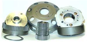 727 3-Gear Aluminum Front and Rear Straight Cut Planetaries  2.28/1.45/1:1 22582S3AH