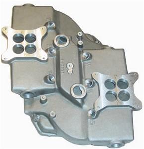 Aluminum Max Wedge Intake Manifold (Large Carburetor) RMWACRIM-11